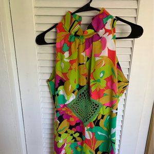 Vintage 70s Floral Jumper